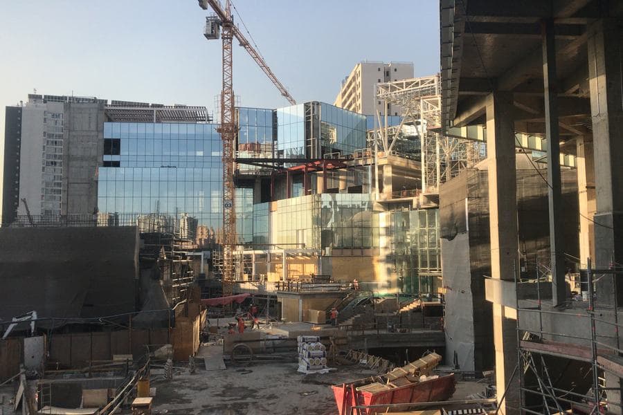 Obras civiles en Mall Barrio Independencia